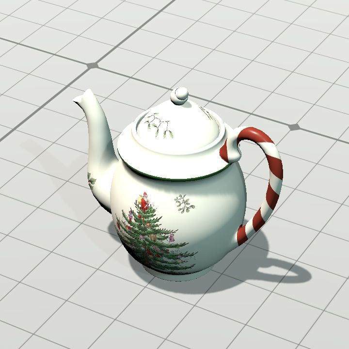 Teapot, Christmas