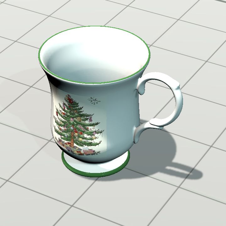 Teacup, Christmas