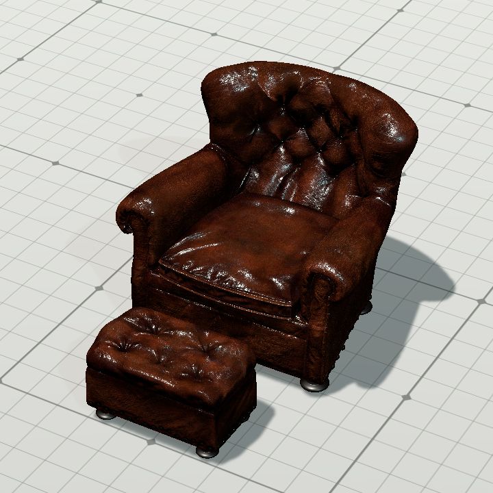 Chair, Armchair and Ottoman