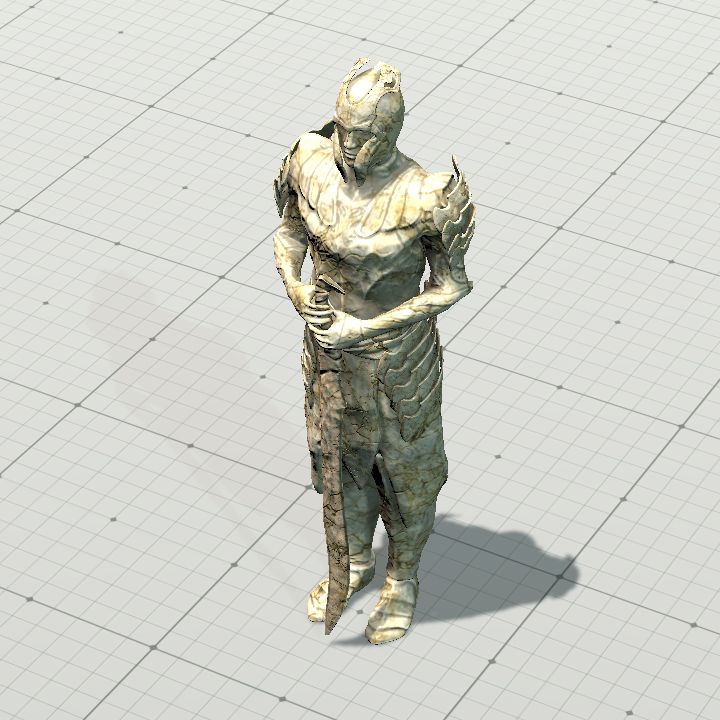 Statue, Elven Warrior