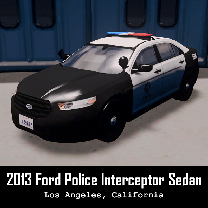 LAPD - 2013 Ford Interceptor Sedan