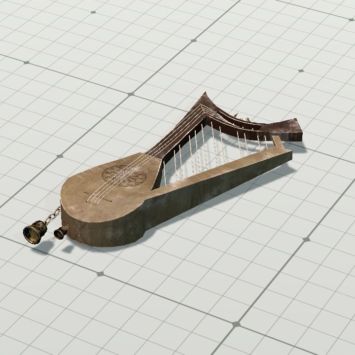 Harp-Lute