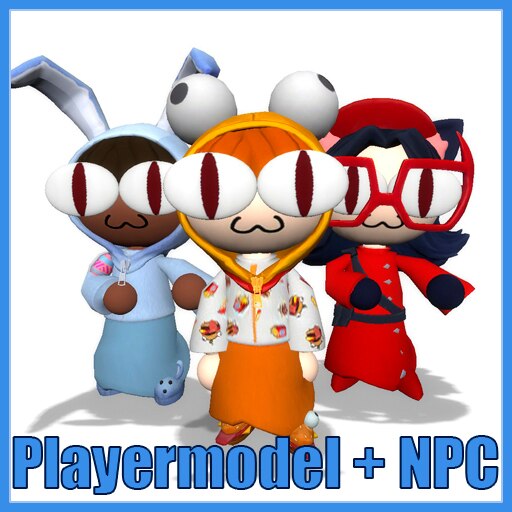 Steam Workshop::Neco Arc x Fortnite - Playermodels + NPC #1