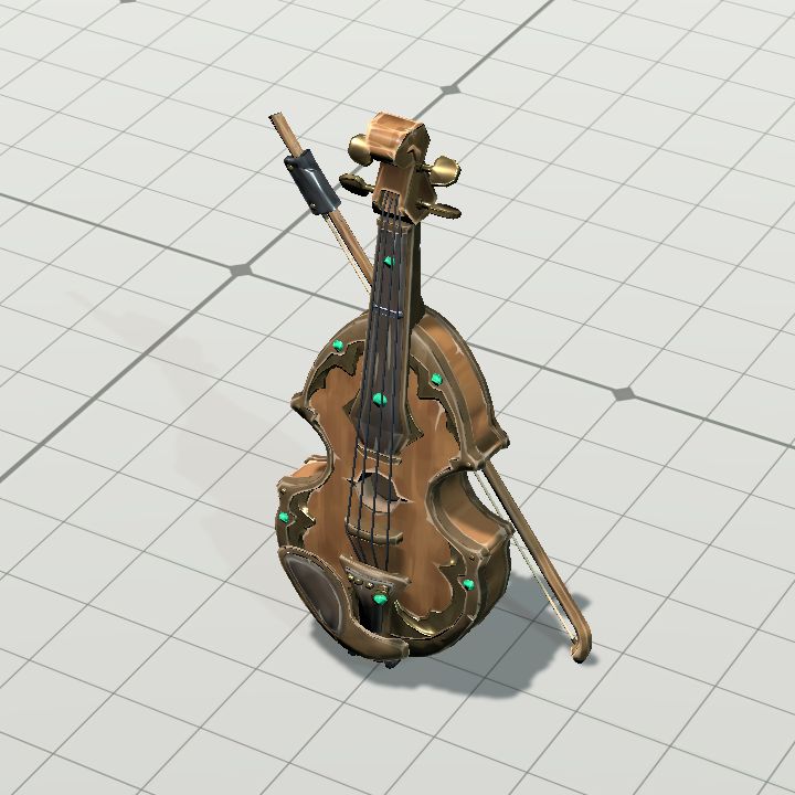 Violin, Bejeweled