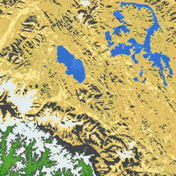 Tibetan lakes