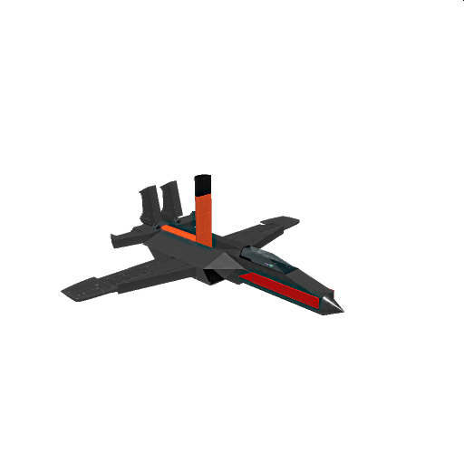 F-A 18F (with swooping wings