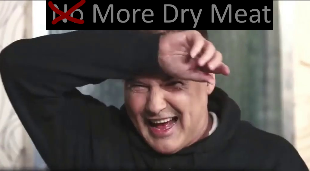 Manrack for More Dry Meat