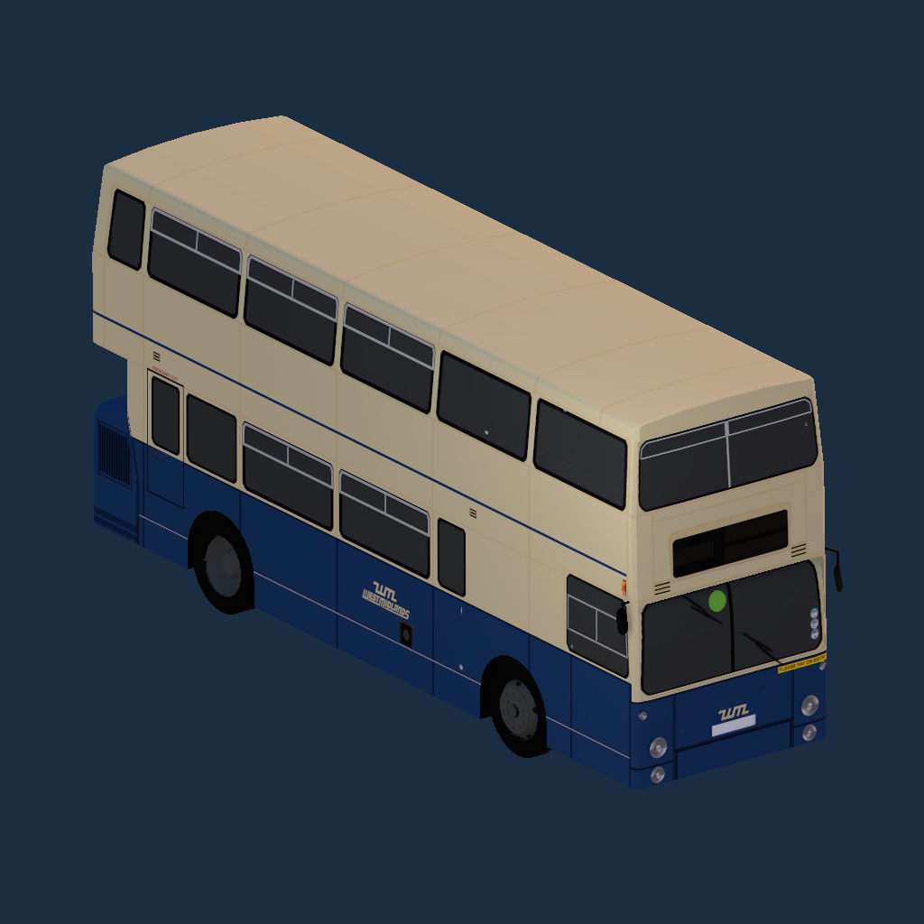 West Midlands PTE  DMS/Leyland Fleetline (DV64MLO Compatible)