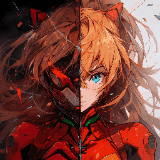 惣流 アスカ ラングレー　複製原画 2025年最新】アスカ 複製原画の人気アイテム - メルカリ