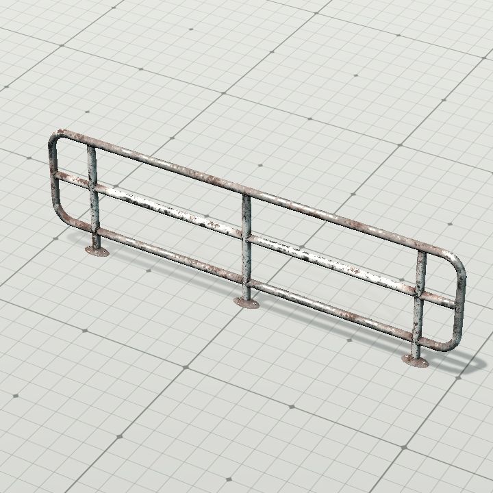 rusty railing