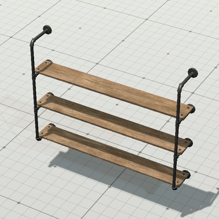modern wall rack