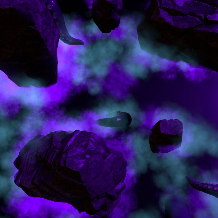 Floating Rock islands: Void