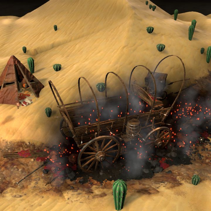 Ambushed Caravan