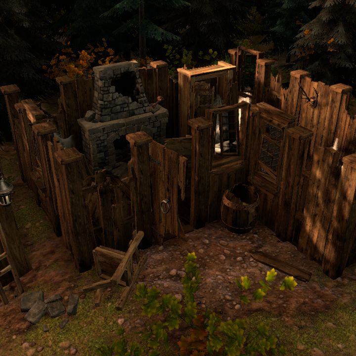Abandoned Cabin in the Woods