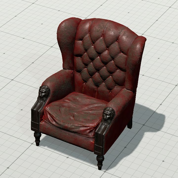 the matrix red Chair