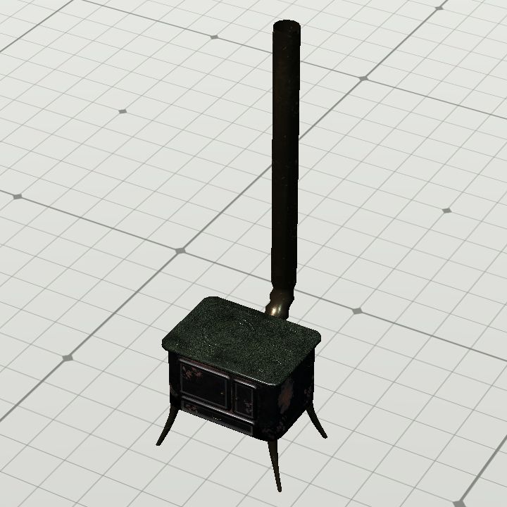 old stove