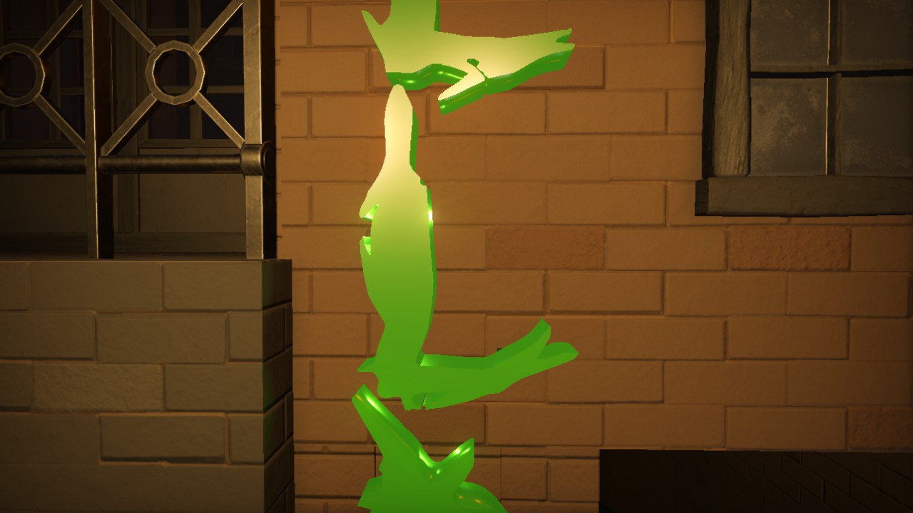 Defiler Font Letter L 1m Lit Flexicolor