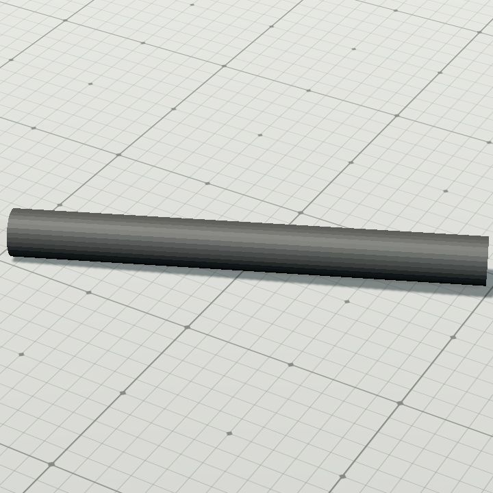 Simple geometry - Pole (horizontal)