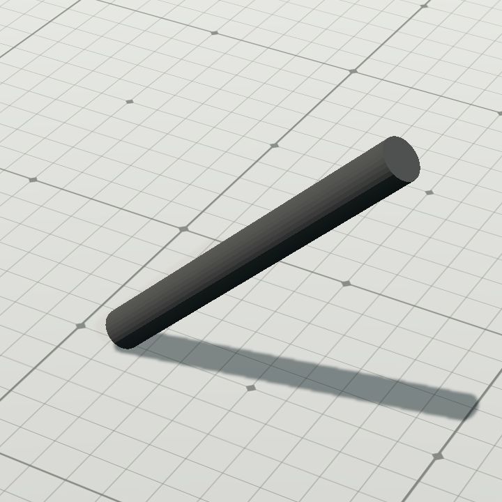 Simple geometry - Pole (leaning 45)