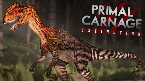 Fire Field Dilophosaurus