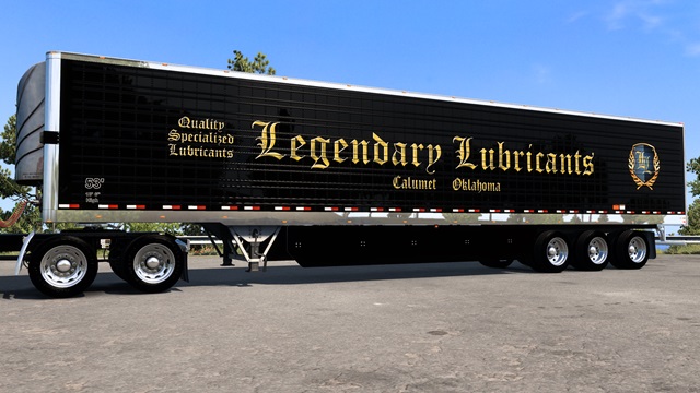 Legendary Lubricants SCS Box Trailer Skin. All Configurations