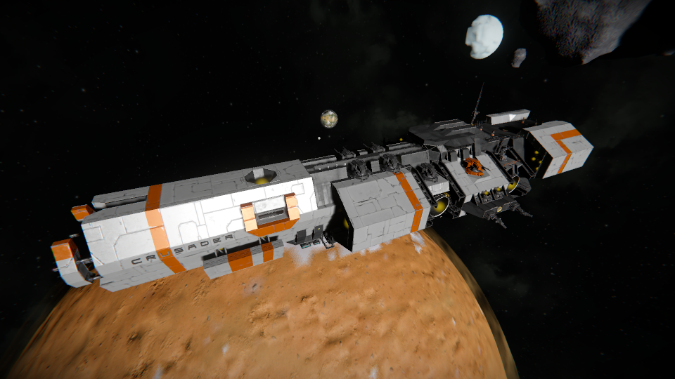 Crusader class heavy assault frigate