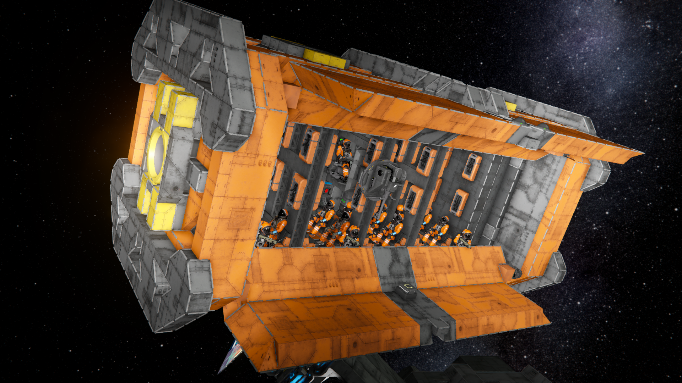 Cargo Container Boarding Pod
