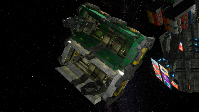 Cargo Container Twin Missile Launcher