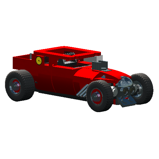 Hot Wheels Bone Shaker Red Team
