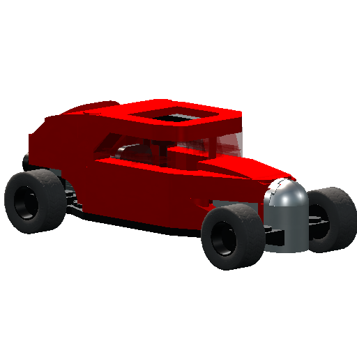 Hot Wheels RIP ROD Red Team