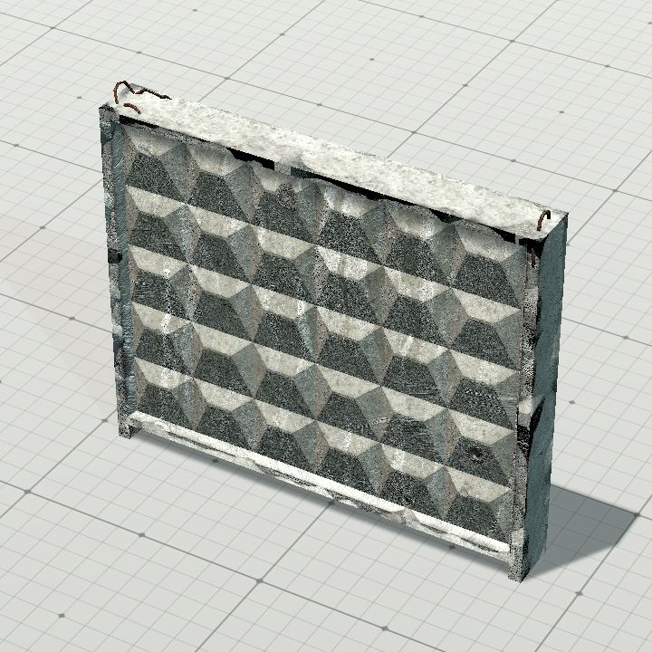 romb wall damaged