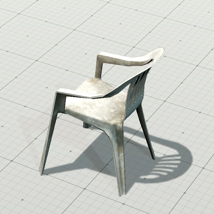 plastic chair