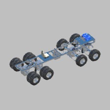 Vocational Chassis 8x8