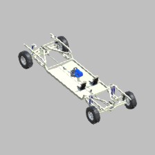 4X4 Crawler 4 Link Suspension with Watts Link sway bar