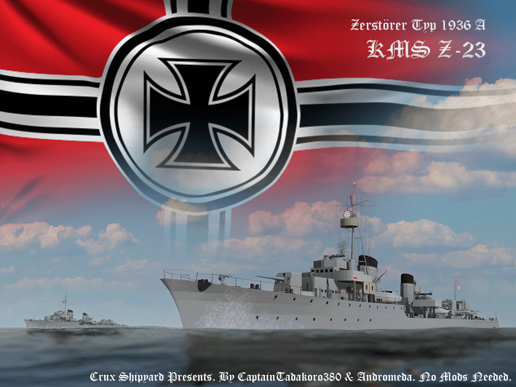 (Vanilla) KMS Z-23, Sept 1940