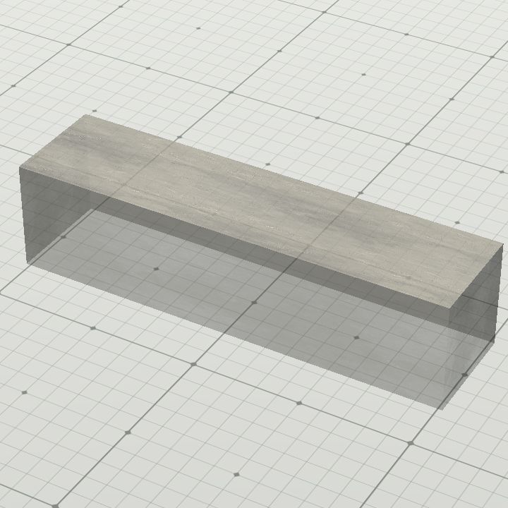 Display case (oblong, wide)