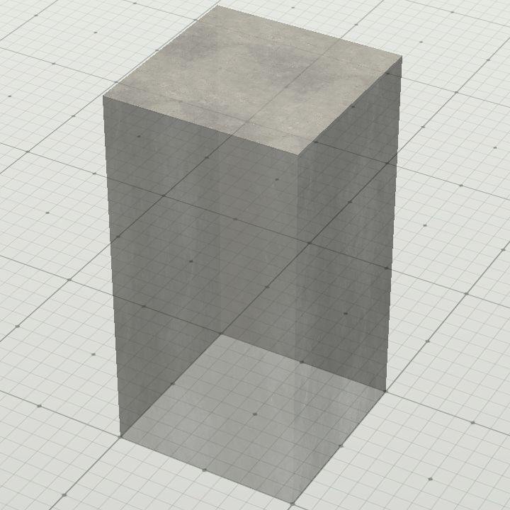 Display case (tall)