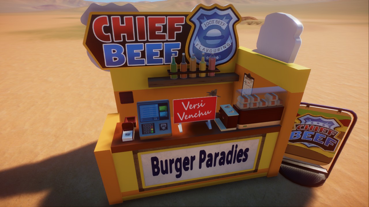 Verkaufsstand Chief Beef