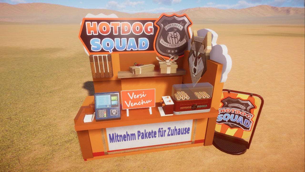 Hot Dog Squad Stand