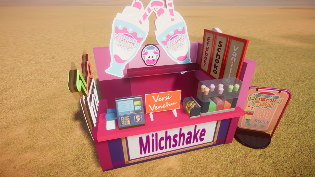 Cosmic Cow Milchshake Stand