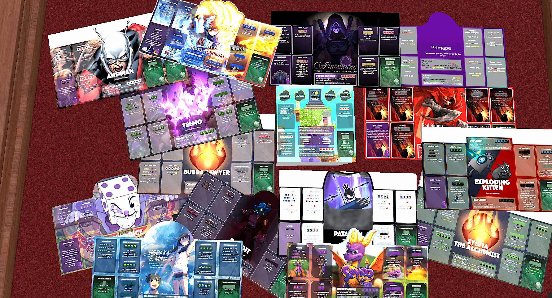 Dice throne Homebrew contest 2 testing table 2023 preview