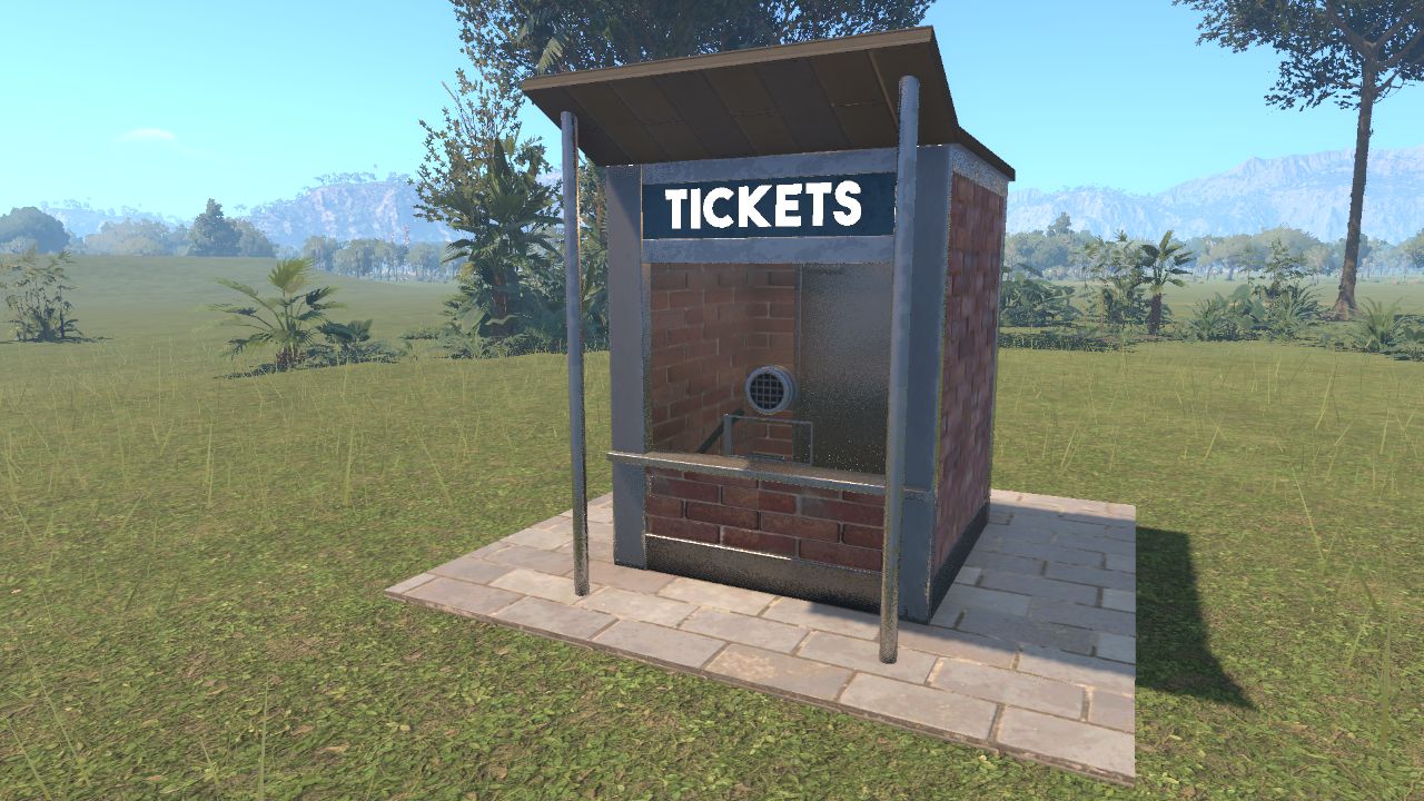 [Suspiciously Familiar] Ticket Booth