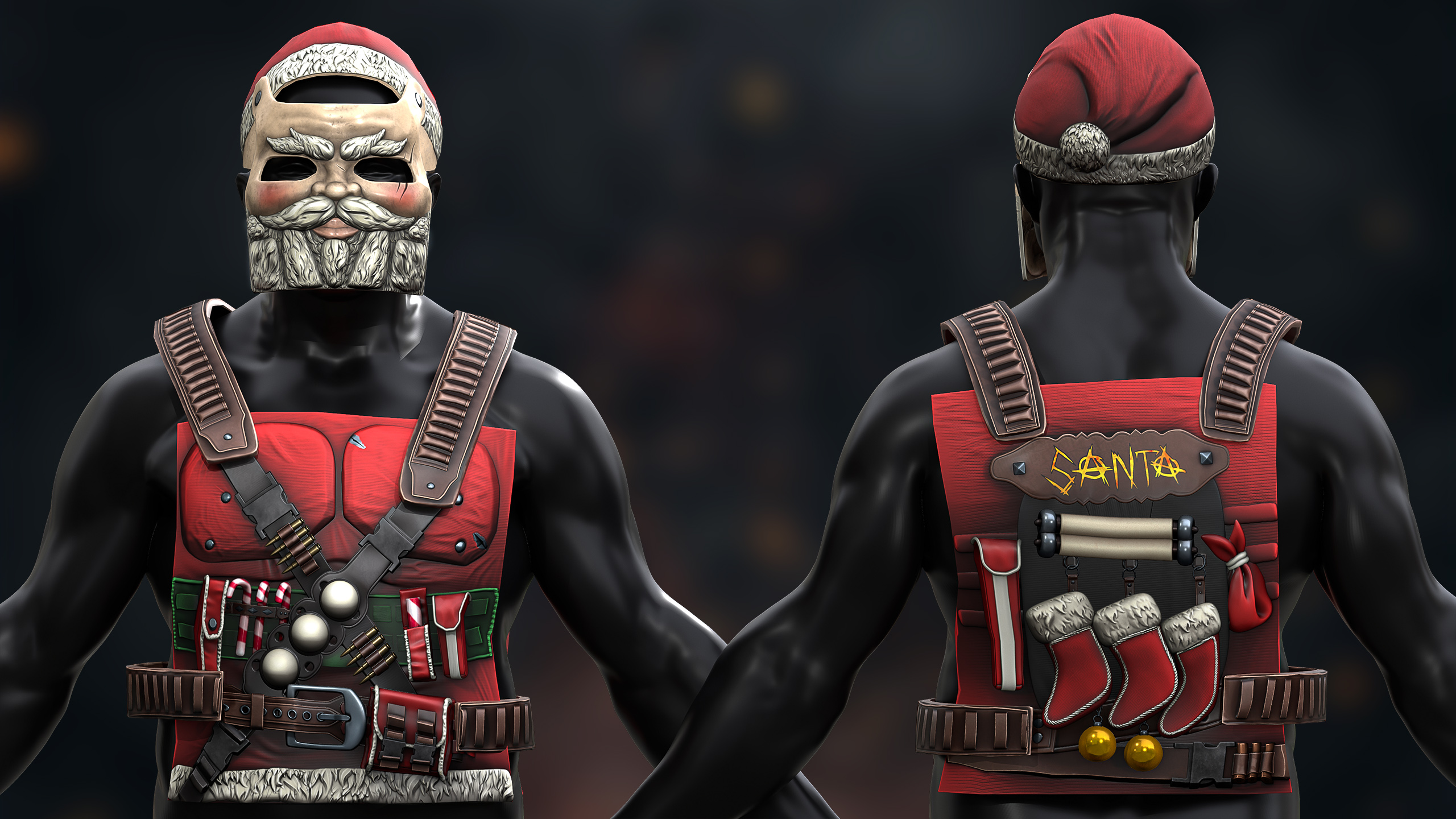 Serious Santa Chestplate