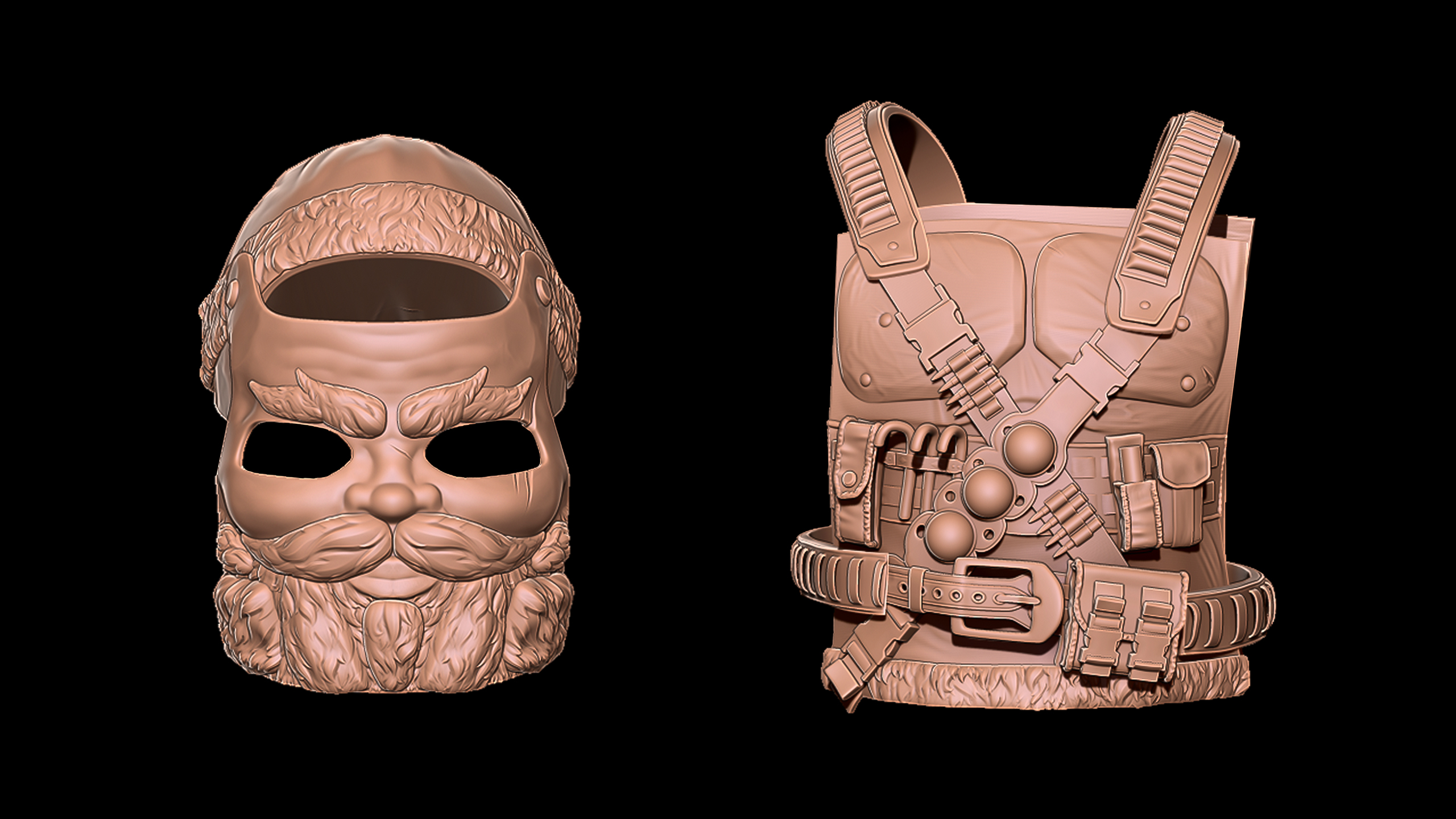 Serious Santa Chestplate