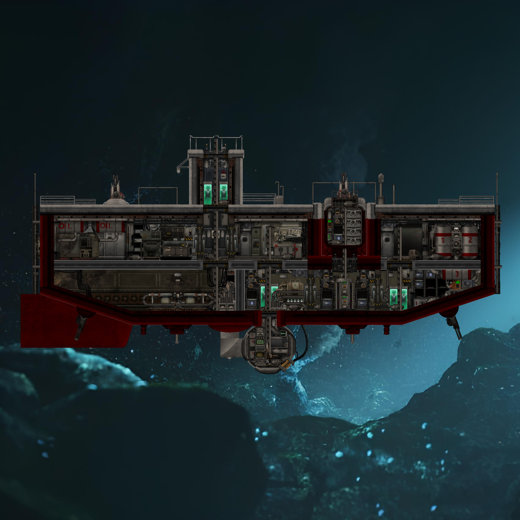 Trieste – Barotrauma Mod