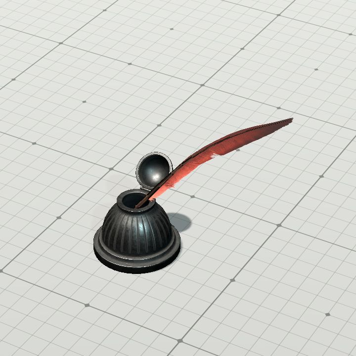 feather pen
