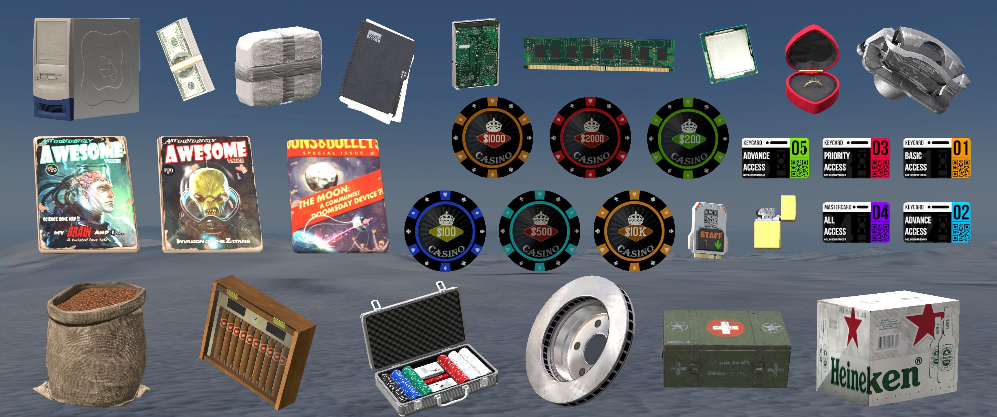 PVE Items