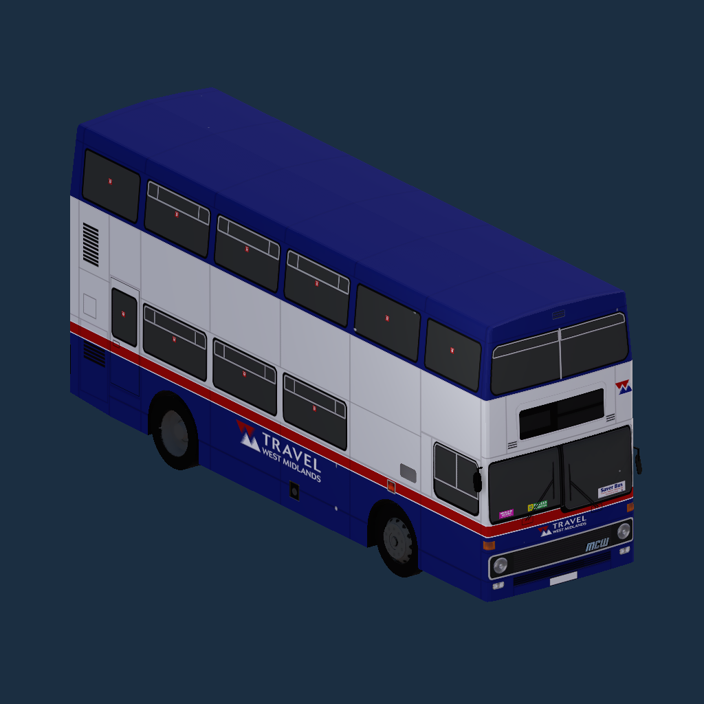 Mcw Metrobus MK1 - Travel West Midlands based on WDA Batch