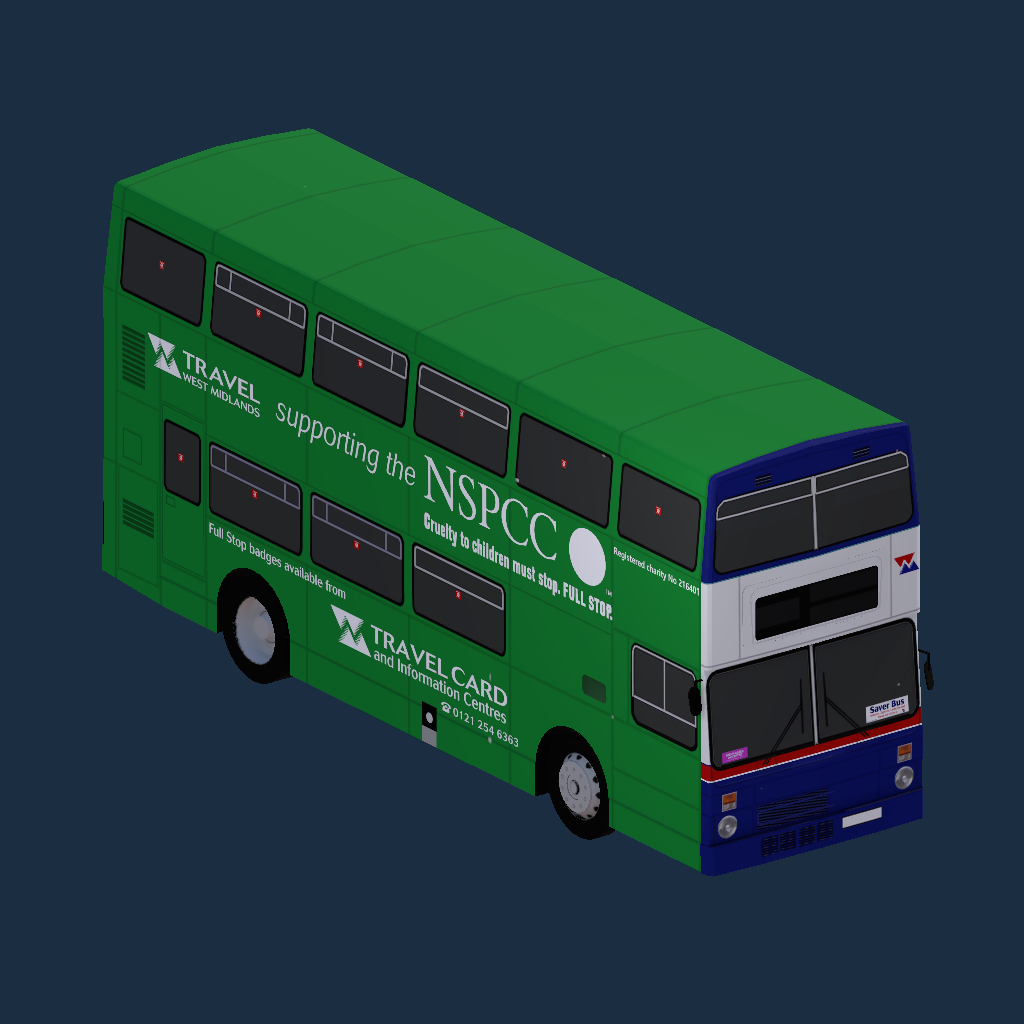 MCW Metrobus MK2 - Travel West Midlands based on 2576 NSPCC