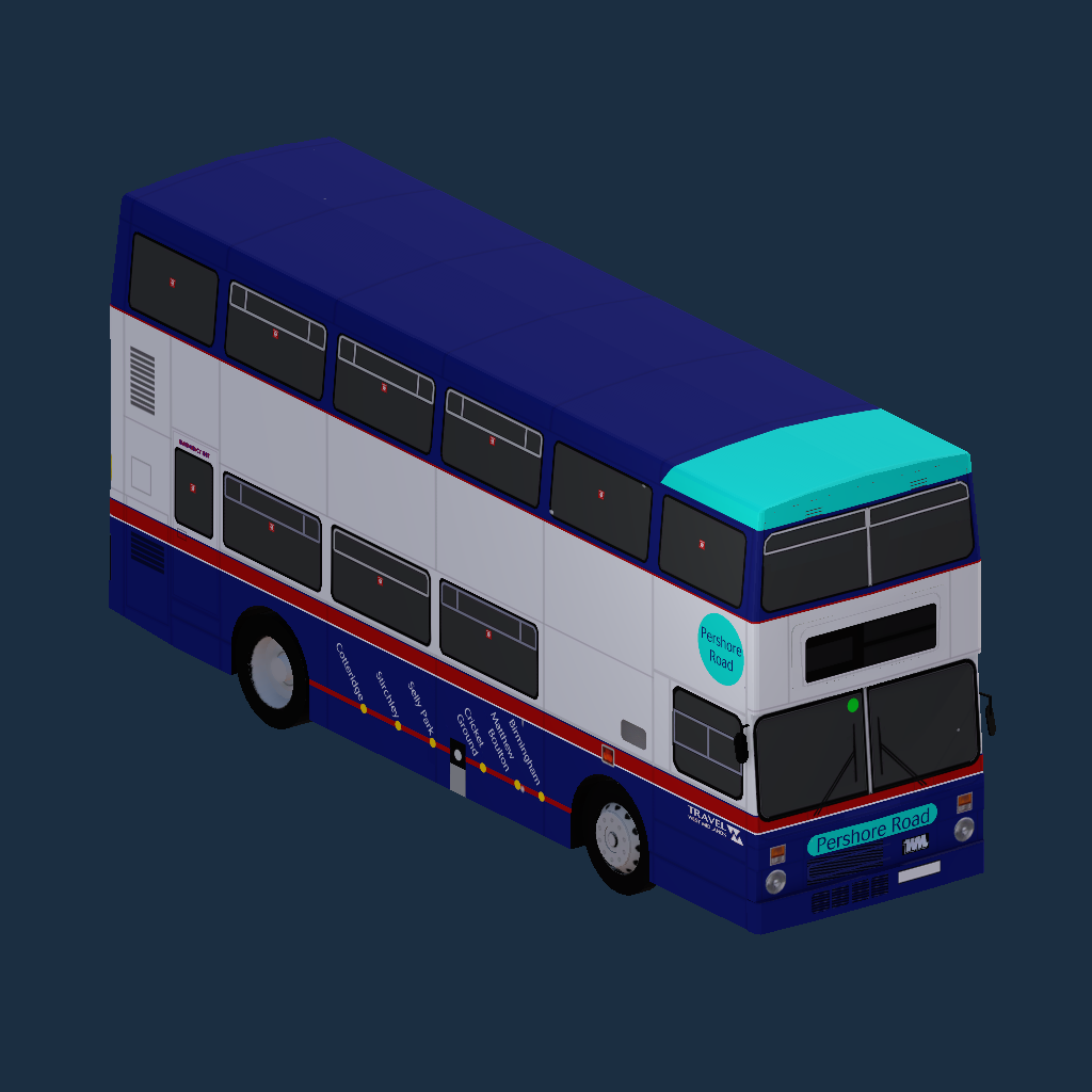 MCW Metrobus MK2 - Travel West Midlands Pershore Road branding.